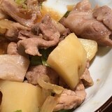 豚肉とジャガイモの甘辛煮